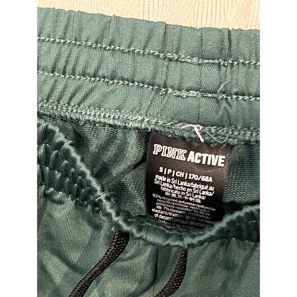 Pink Active Green Extra Long Track Pants Womans Size S - Picture 3 of 3